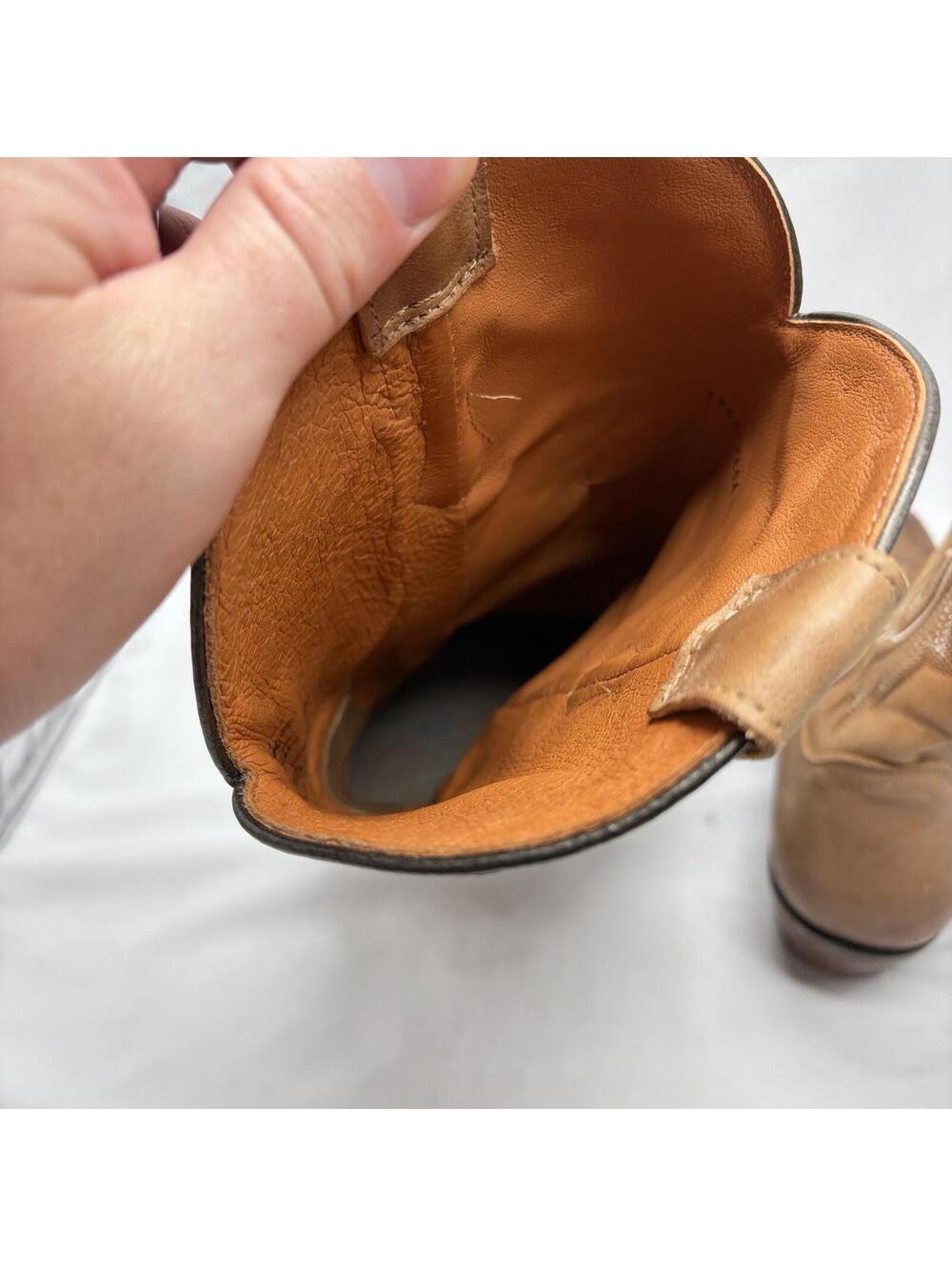 Idyllwind Miranda Lambert Lindale Brown Square Toe Leather Cowboy Boots Sz 7.5B - Picture 8 of 13